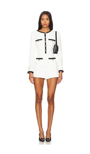 Shiloh romper en color blanco talla 0 en & - White. Talla 0 (también en 10, 2, 8) - Alice + Olivia - Modalova