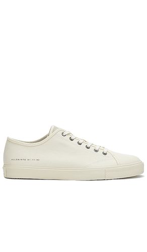 Zapatilla deportiva en color blanco talla 7 en - White. Talla 7 (también en 8) - ALLSAINTS - Modalova