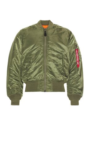 Chaqueta ma 1 blood chit bomber en color verde talla M en - Green. Talla M (también en S, L, XS, XL/1X) - ALPHA INDUSTRIES - Modalova