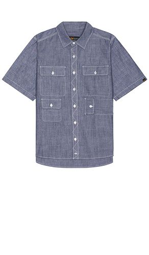 Short sleeve multi pocket shirt in color navy size L in - Navy. Size L (also in M, S, XL/1X) - ALPHA INDUSTRIES - Modalova