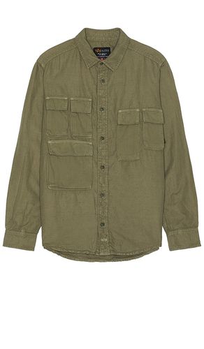 Long sleeve multi pocket shirt in color olive size L in - - Olive. Size L (also in M, S) - ALPHA INDUSTRIES - Modalova