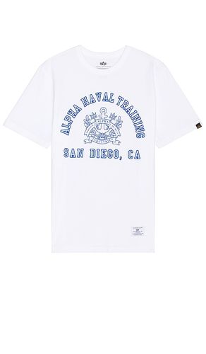 Camiseta en color talla M en - White. Talla M (también en S, XL/1X) - ALPHA INDUSTRIES - Modalova