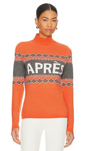 Aurora mock neck sweater in color orange size S in - Orange. Size S (also in L) - Alp N Rock - Modalova