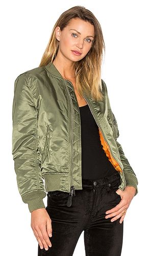 Cazadora ma-1 w en color verde talla L en - Green. Talla L (también en M, XS) - ALPHA INDUSTRIES - Modalova