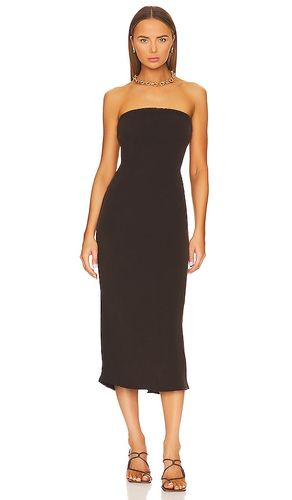 Vestido midi en color chocolate talla S en - Chocolate. Talla S (también en XS, M, L, XL) - Anemos - Modalova
