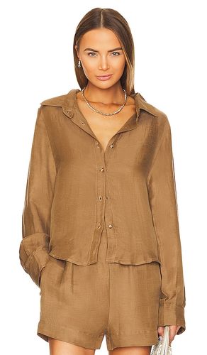 Camisa phillips en color marrón talla S en - Brown. Talla S (también en XS, M, L, XL, XXL) - Anemos - Modalova