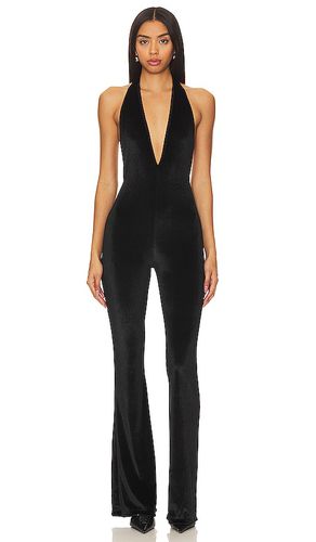 Iman Midnight Velvet Jumpsuit in . Size M, XL - AMOR MIA - Modalova