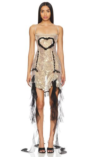 Mirrored Heart Dress in . Taglia L, S, XS - AMOR MIA - Modalova