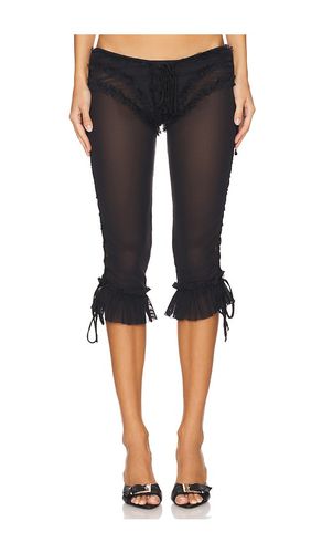 Pantalones capri en color negro talla L en - Black. Talla L (también en M, S, XS) - AMOR MIA - Modalova