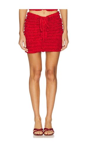 Ruffled Mini Skirt in . Size L. Also in M, S, XL, XS - AMOR MIA - Modalova