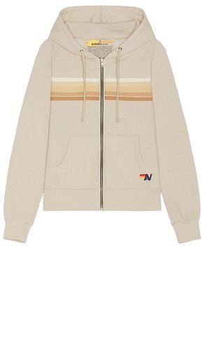 Stripe Zip Hoodie in . Taglia XL/1X - Aviator Nation - Modalova