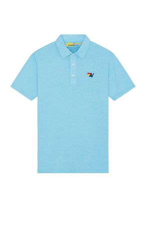 Logo embroidery polo en color bebe azul talla L en - Baby Blue. Talla L (también en M, S, XL/1X) - Aviator Nation - Modalova