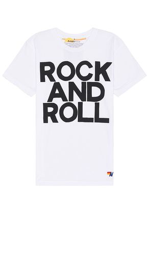 Rock and roll crew tee in color size L in - . Size L (also in M, S, XL/1X) - Aviator Nation - Modalova