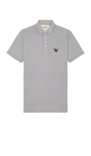 Logo embroidery polo in color grey size L in - Grey. Size L (also in M, S) - Aviator Nation - Modalova