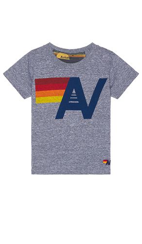 Camiseta logo kids en color gris talla 2 en - Grey. Talla 2 (también en 4) - Aviator Nation - Modalova