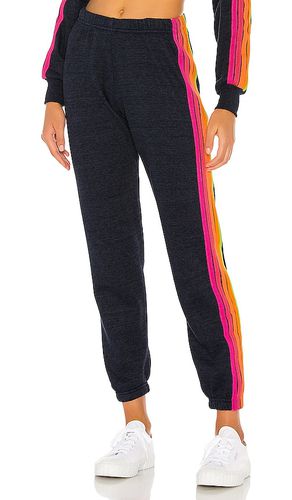 Stripe sweatpants in color navy size L in - Navy. Size L (also in M, S, XL, XS) - Aviator Nation - Modalova