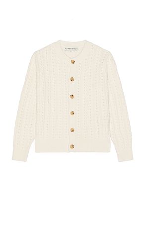 Ernest Cable Knit Cardigan in . Size M, S - After Pray - Modalova