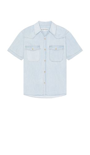 Short Sleeved Denim Shirt in . Size M, S - After Pray - Modalova