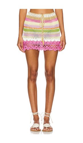 Crochet Mini Skirt in . Size L, S, XL, XS - ANDREEVA - Modalova