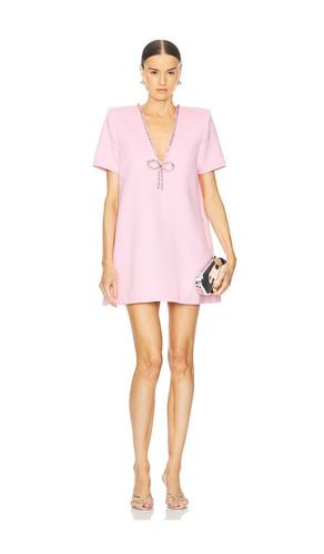 Crystal Bow T-Shirt Dress in . Size M - AREA - Modalova