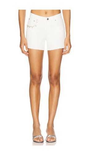 Short vaquero crystal pocket en color talla 24 en - White. Talla 24 (también en 25, 26, 27, 28, 29, 30) - AREA - Modalova