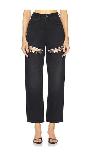 Crystal Slit Jean in . Size 26, 27, 28, 29, 30 - AREA - Modalova