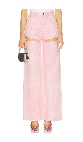 Crystal Slit Wide Leg in . Size 26, 27, 28, 29 - AREA - Modalova