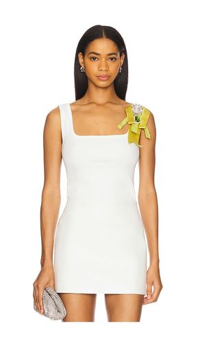 Top sin mangas crystal bow en color blanco talla L en & - White. Talla L (también en M, S, XS) - AREA - Modalova
