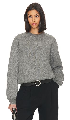 Glitter Essential Terry Sweatshirt in . Size XS - Alexander Wang - Modalova