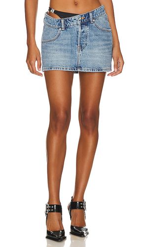 Asymetrical Waistband Mini Skirt in . Size 27, 28, 30, 31 - Alexander Wang - Modalova