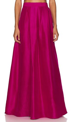 Falda sheridan maxi en color rosado talla L en - Pink. Talla L (también en M, S, XS) - Azeeza - Modalova