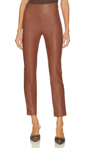 Pantalones cuero en color bronce talla 0 en - Tan. Talla 0 (también en 10, 12, 2, 4, 6, 8) - BCBGMAXAZRIA - Modalova