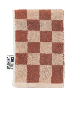 Bathhouse Check Organic Hand Towel in - Bathing Culture - Modalova