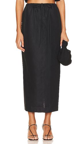 Falda midi capullo delphi en color talla L en - Black. Talla L (también en M, S, XL/1X, XS) - Bondi Born - Modalova