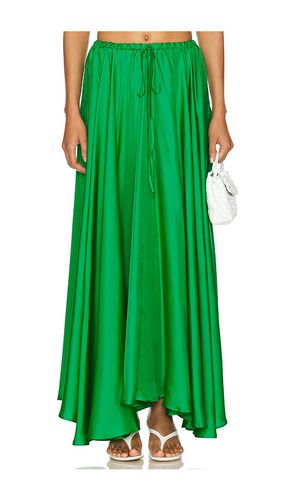 Falda maxi circular tropea en color verde talla L en - Green. Talla L (también en XL/1X) - Bondi Born - Modalova
