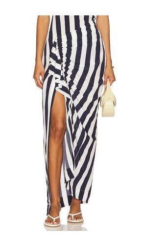 Orta Silk Draped Skirt in . Size L. Also in M, S, XL, XS - Bondi Born - Modalova