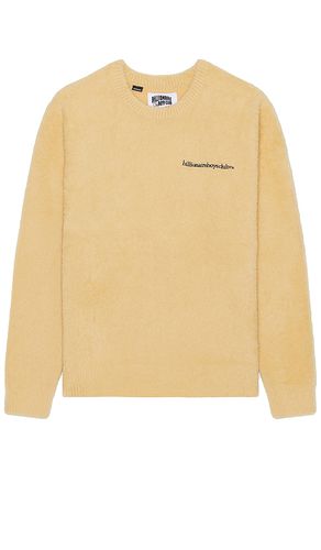 Fuzz knit sweater in color yellow size L in - Yellow. Size L (also in S, XL/1X) - Billionaire Boys Club - Modalova