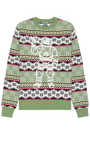 Greetings sweater in color sage size L in - Sage. Size L (also in M, S, XL/1X) - Billionaire Boys Club - Modalova
