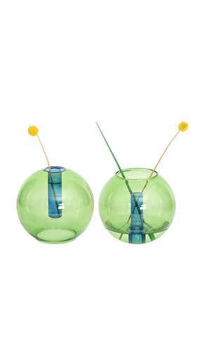 Florero medium bubble vase en color verde talla all en & - . Talla all - Block Design - Modalova