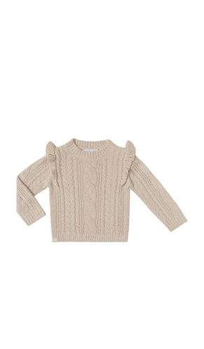 Jersey de punto trenzado ccl en color beige talla 2/3T en - Beige. Talla 2/3T (también en 4/5T) - Barefoot Dreams - Modalova