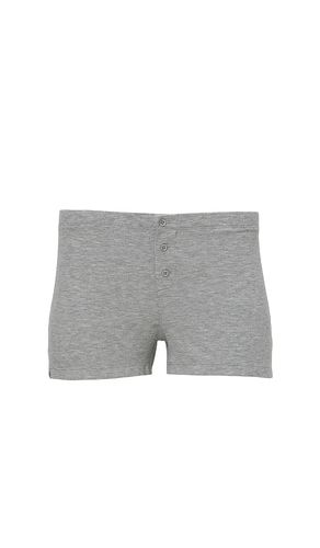 Malibu Collection Ultra Soft Rib Boxer Shorts in . Size S, XL - Barefoot Dreams - Modalova