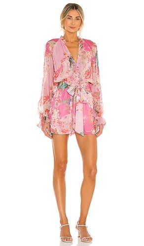 X revolve sage romper en color talla L en - Pink. Talla L (también en M, S, XL, XS) - HEMANT AND NANDITA - Modalova