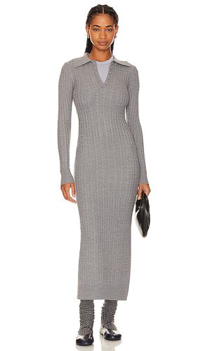 Midi cable dress in color grey size L in - Grey. Size L (also in M, S, XL) - BEVERLY HILLS x REVOLVE - Modalova