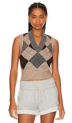 Argyle Vest in . Size S, XL, XS - BEVERLY HILLS x REVOLVE - Modalova