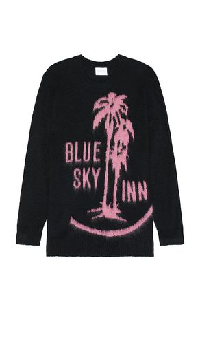 Mohair Sweater With Palms in . Taglia M, S, XL/1X - Blue Sky Inn - Modalova