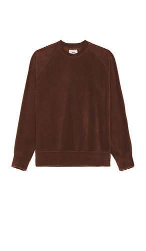 Walnut Fleece Crewneck Sweater in . Taglia M, S, XL/1X - Bather - Modalova