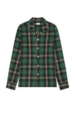 Algae Plaid Flannel Overshirt in . Size M, S, XL/1X - Bather - Modalova