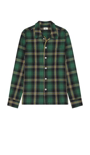 Algae Plaid Flannel Overshirt in . Taglia M, S, XL/1X - Bather - Modalova