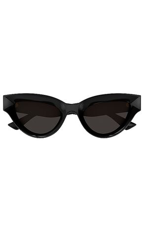 Gafas de sol tipo ojo de gato de acetato en color negro talla all en - Black. Talla all - Bottega Veneta - Modalova
