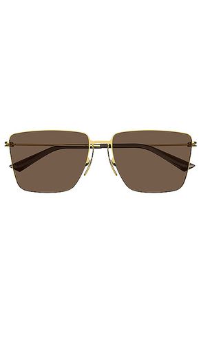 Thin Triangle Square Sunglasses in - Bottega Veneta - Modalova